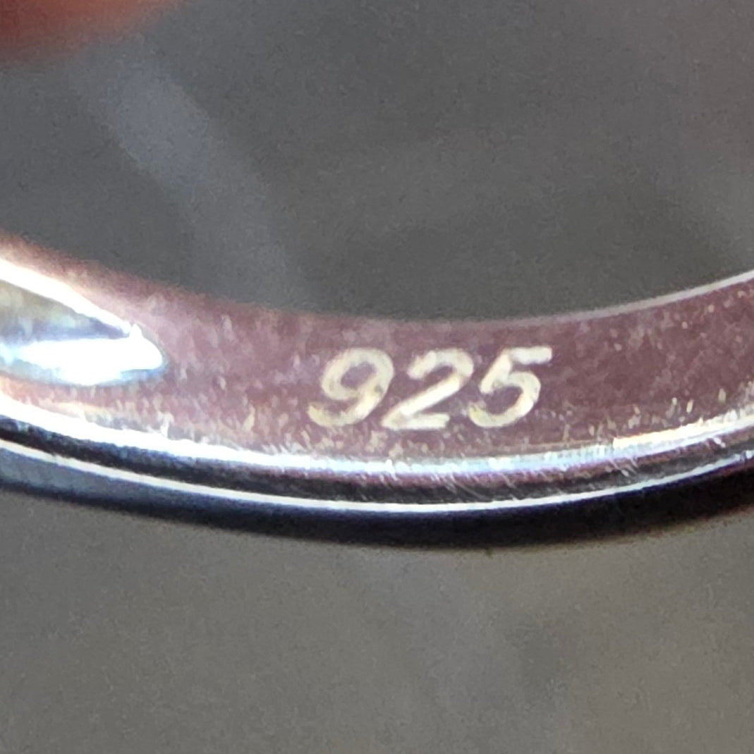 Limited Edition Sterling Silver Statement Ring – Size Q