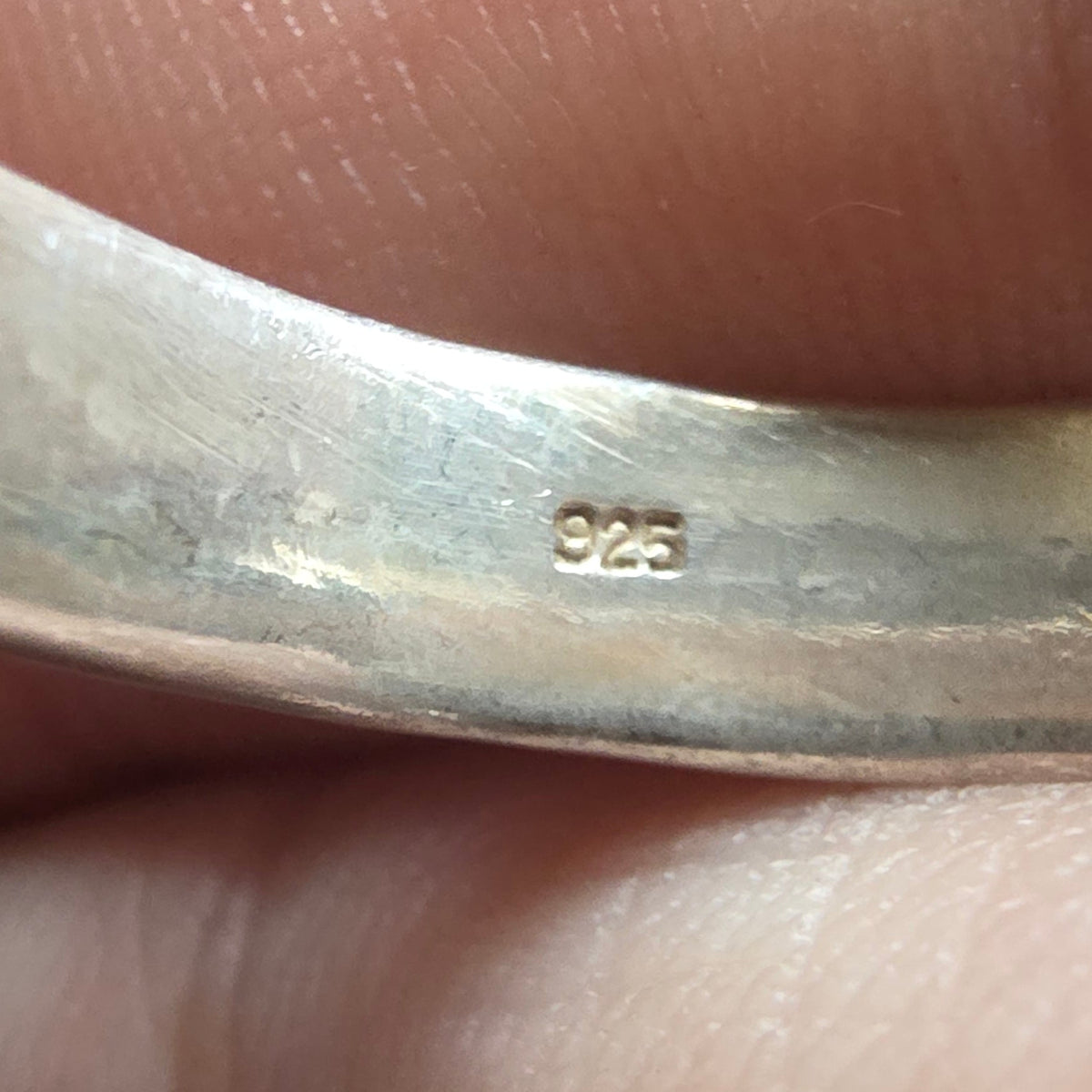 925 Sterling Silver Band Ring – Size U