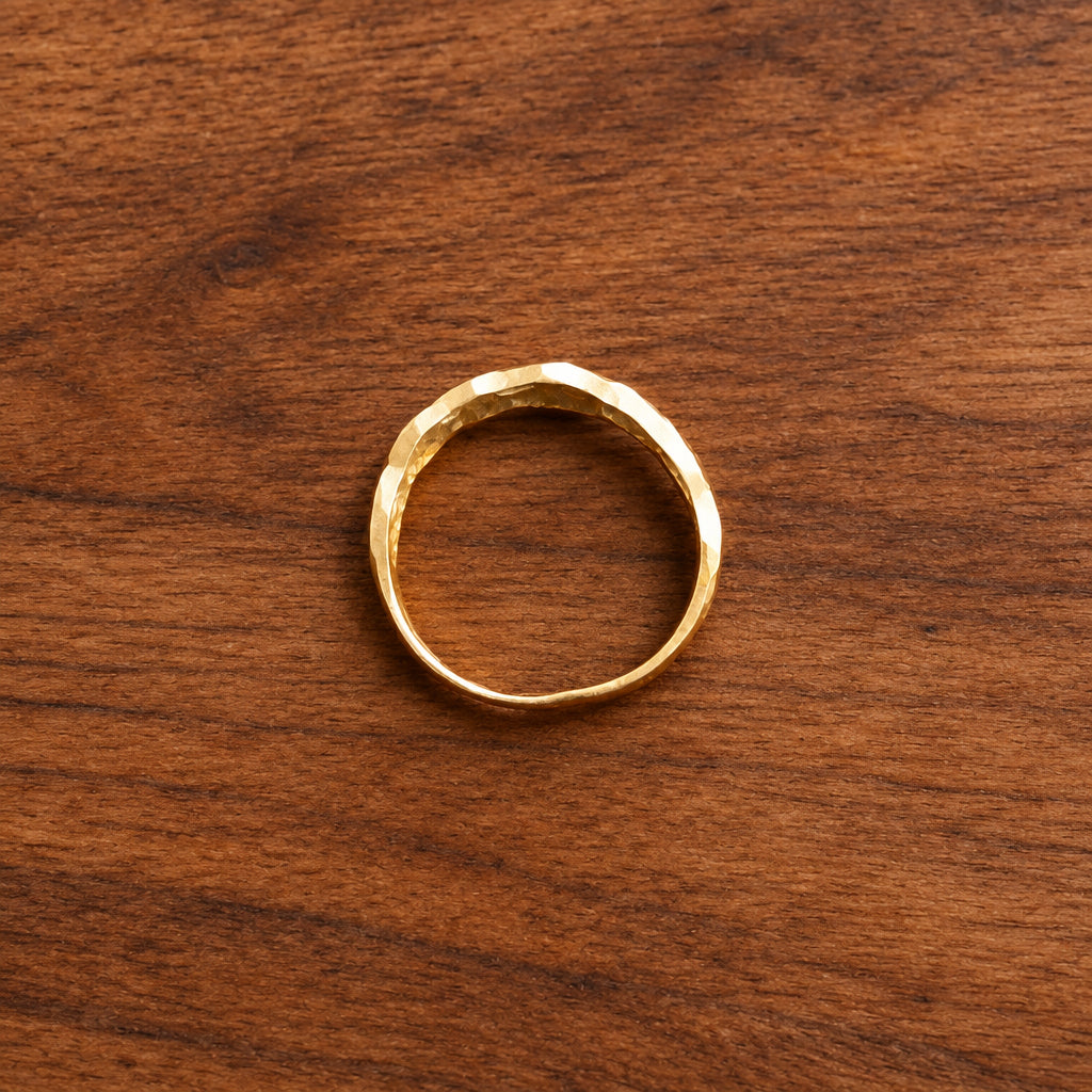 9ct Yellow Gold Celtic Knot Ring – Size Q
