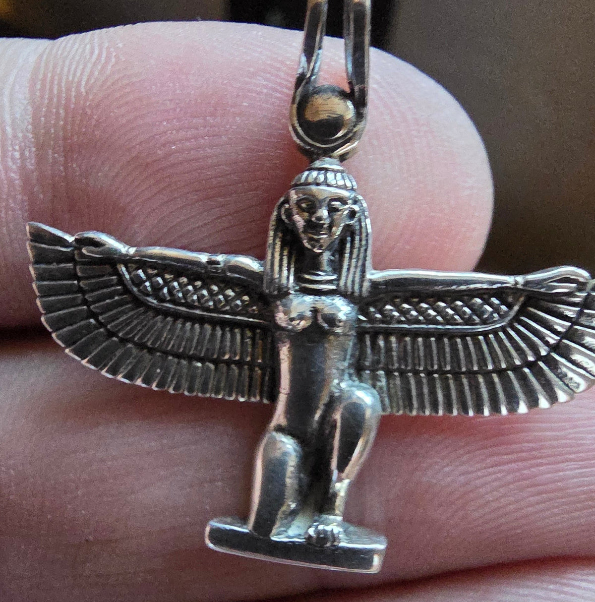 Winged Isis Pendant