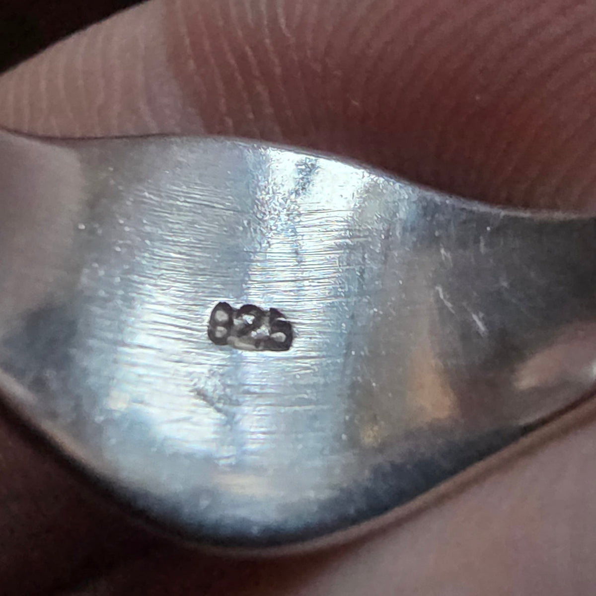 925 Silver Signet Ring – Size M