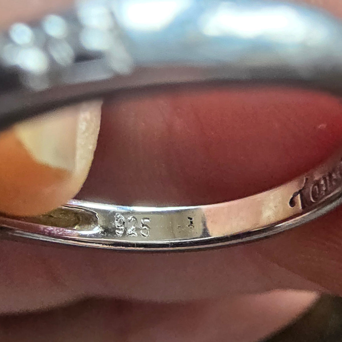 Bradford Gold Exchange 925 Silver Zirconia Twisted Ring