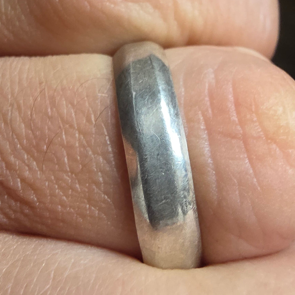 925 Sterling Silver Band Ring – Size U