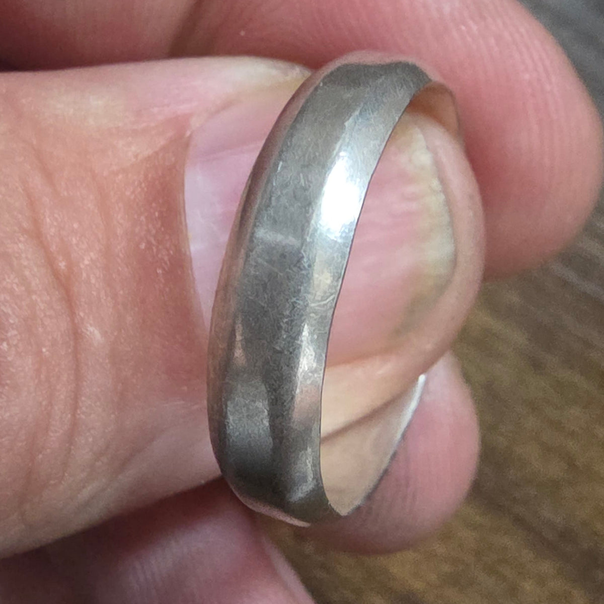 925 Sterling Silver Band Ring – Size U