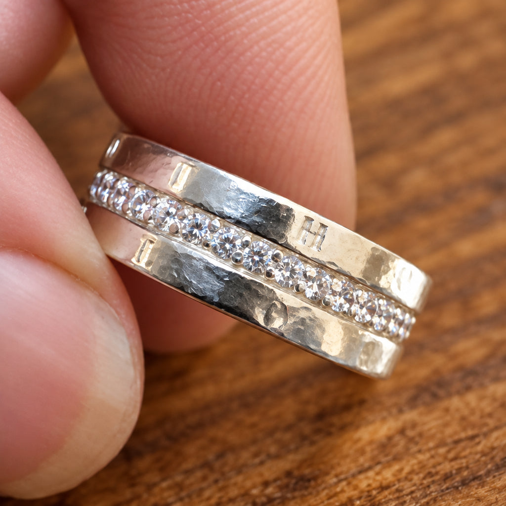 Thomas Sabo 925 Silver Band Ring, Size P½
