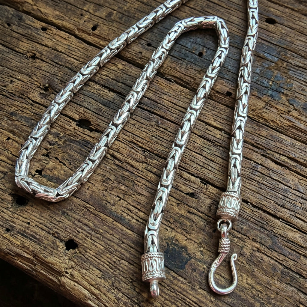 Byzantine Chain Necklace – 19 Inches, 43g