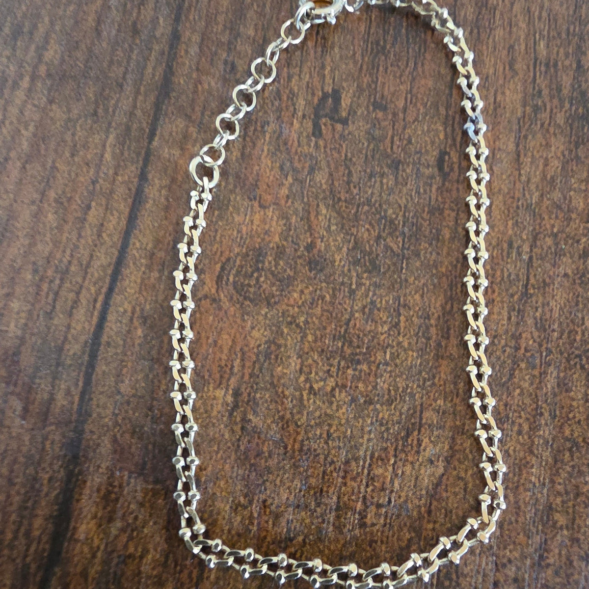 Dyadema Italy Gold-Plated 925 Silver Cable Link Bracelet